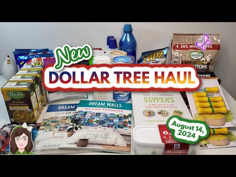 New Dollar Tree Haul! Awesome Finds!! August 14, 2024