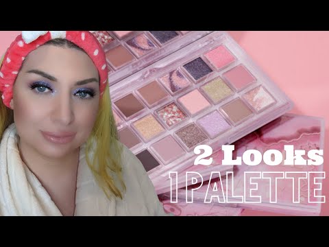 Huda Beauty Rose Quartz 2 Looks 1 Palette