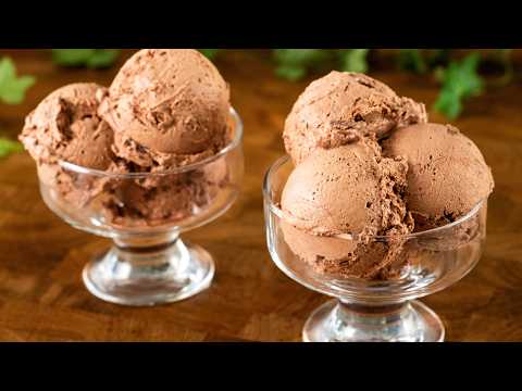 2 ingredients! 🍧I made the best chocolate ice cream in the world! 🍫 WITHOUT condensed milk! Everyo