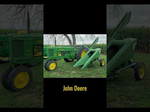 John Deere No. 101 Corn Picker #johndeere #corn #harvest