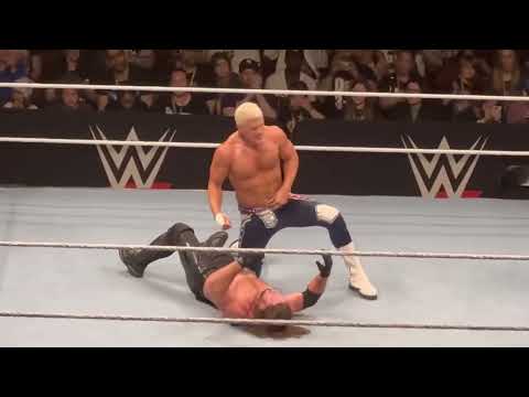 Aj Styles vs Cody Rhodes - WWE Supershow Summer Tour 6/1/2024