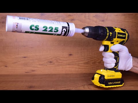 Who Knew Even That Could Be Done With a Drill | Silicone Gun