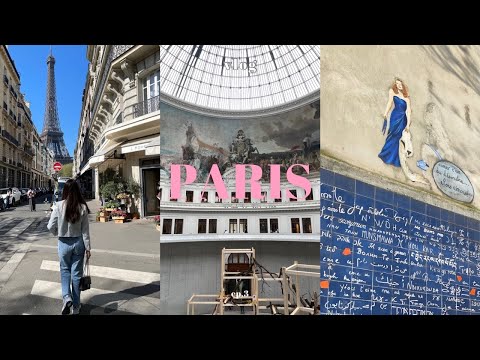 Paris Vlog ep.3｜exploring Montmartre ( *cafe, michelin star restaurant, museum )