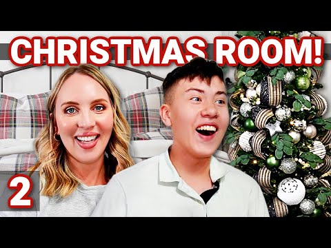 TEEN BROTHER CHRISTMAS BEDROOM MAKEOVER 2023