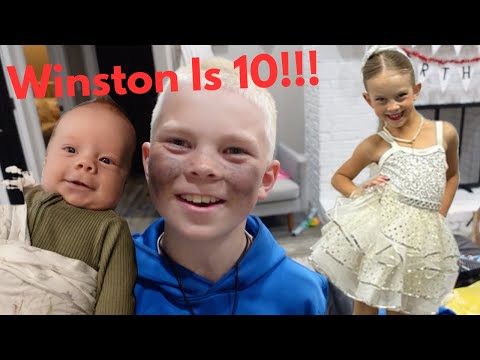 Winston Is 10!! Last Dance Competition & A Cute Baby!!