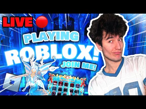 🛑LIVE! Playing ROBLOX! JOIN ME!