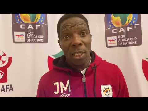 Uganda Hippos head coach Jackson Mayanja reaction after the team's triumph in Sudan.