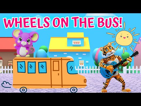 Wheels On the Bus | Nursery Rhymes & Kids Songs