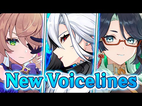 Imaginarium Theater Voice lines!! Out of Character Fischl, ANGRY Xianyun & Arlecchino Genshin Impact