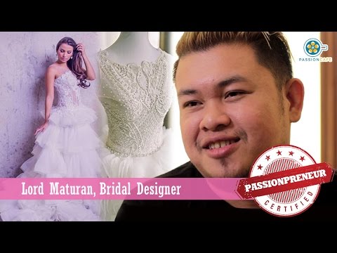 Underground Street-Wear Turned High End Bridal Designer - Lord Maturan | Passionpreneur Ep4