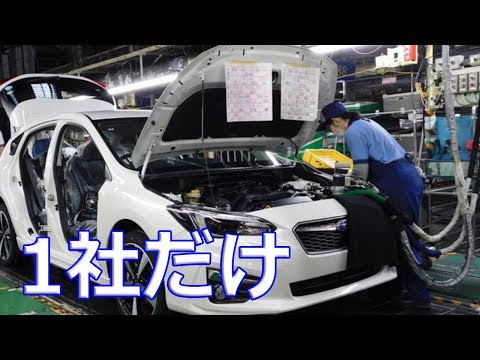 【スバル】除く国内生産が堅調