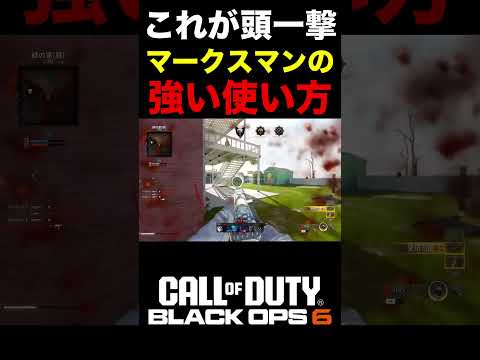 【COD:BO6】これが頭一撃の最強マークスマンの強い使い方ww【武器紹介】