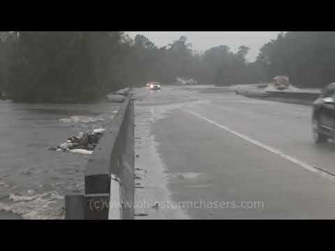 9/16/2018 Jacksonville, North Carolina Historic Hurricane Florence Flooding