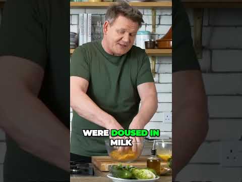 Gordon Ramsay | Cornflakes: Unexpected Secret to Super Crunchy Chicken Coating #food #gordonramsay