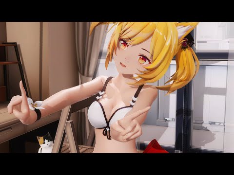 【MMDアークナイツ／sdPBR】うぉーるふらわ【Sour式ソラ】