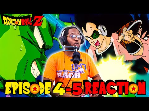 DID GOKU JUST DIE?!?!!! | Dragon Ball Z Episode 4-5 Reaction!! #animereaction #dragonballz