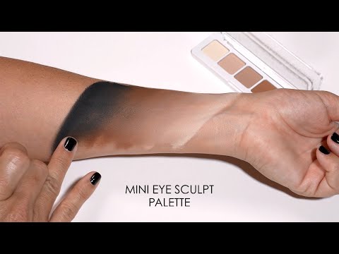 LIVE SWATCHES ft. ND MINI EYE SCULPT EYESHADOW PALETTE | Natasha Denona Makeup