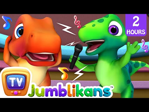 Musical Instruments Song with Jumblikans Dinosaurs + More ChuChuTV Toddler Learning Videos