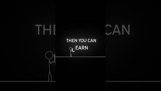 First Learn- Then Earn #Learn #Earn #learnandearn #learnthenearn #motivation #financialmindset