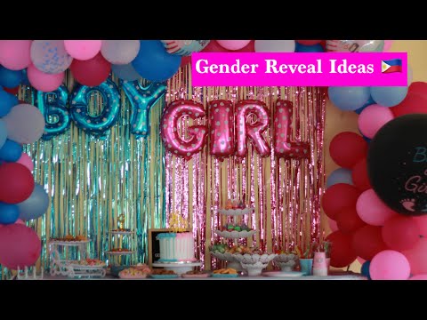 GENDER REVEAL PARTY GAMES & IDEAS (materials + food + cake + games 🇵🇭)