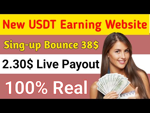 New Investment Earning App Today | USDT Order Grabbing Website Best USDT shopping Site