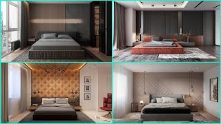 Trendy Minimalist Bedroom Interior Decoration Designs With Bedroom Wall Panels and Wall Decor Ideas