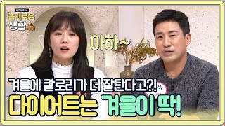 겨울철 다이어트가 유리하다고요?? 왜죠!?#슬기로운생활 | wisereview EP.3 | Olive 201207 방송