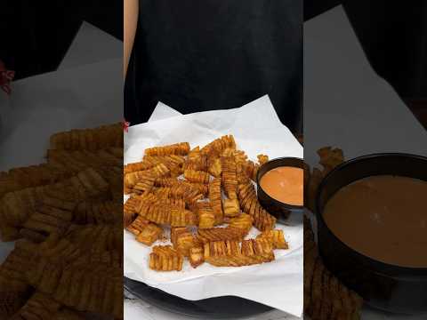 Crispy Potato Fries ASMR Cooking || #shorts #asmr #cooking #asmrfood #indianasmrworld #fries #food