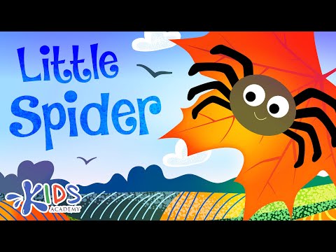 Little Spider Song for Kids - Kids Academy