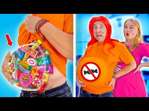 How to Sneak Candy Into Hospital! Cool Hacks to Sneak Snack by Crafty Hype