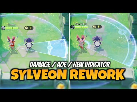 Rework Sylveon Hyper Voice : AOE Buff but Damage Nerf - Pokemon Unite