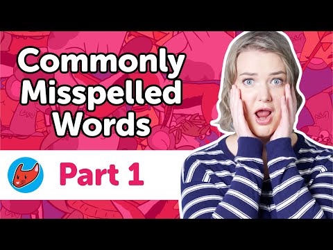 Tricky Words #23 | Most Commonly Misspelled Words | Part 1 | Made by Red Cat Reading