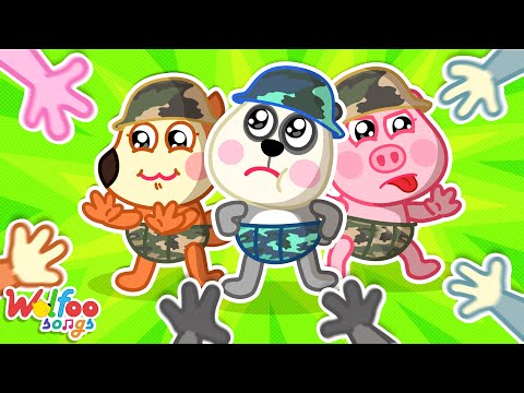 Take Care of Soldier Babies - Baby Care Songs | Kids Songs & Nursery Rhymes @WolfooFamilySongs