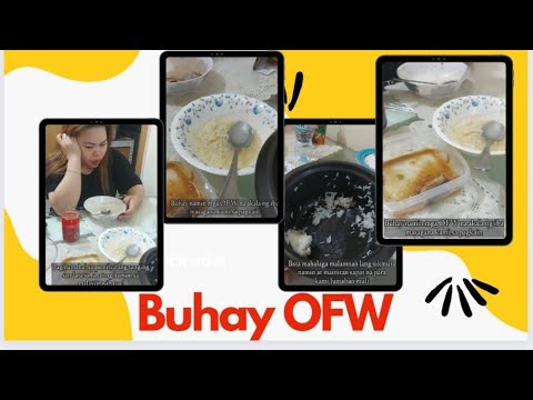 Ganito ang buhay ng mga kababayan natin OFW