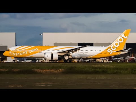 Evening Planespotting (Arrivals) at KUL/WMKK feat Scoot B787-9 (VTL Flight)