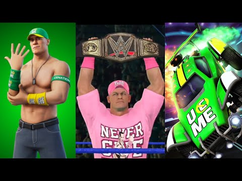 John Cena Montage #3 (WWE 2K22, Fortnite & Rocket League)