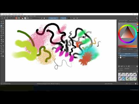 Part 2 of Module 1: Geting Started Over of Krita Video 3 Brushes