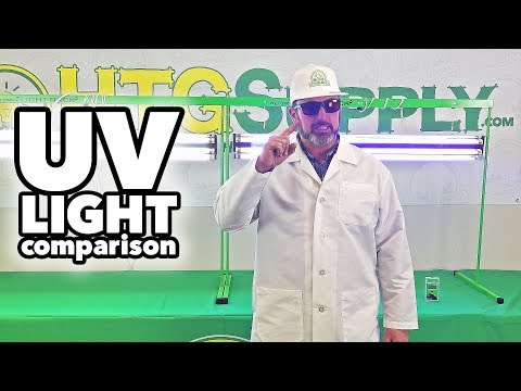 UV Grow Light Comparison (AgroMax vs Hortilux vs ReptiSun) UV-B Potency