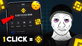 $1000 FREE BNB IN 5 SECONDS *Step by Step* (HOW TO EARN FREE BNB IN TRUST WALLET)