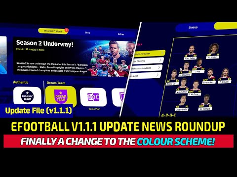 [TTB] EFOOTBALL 2022 V1.1.1 UPDATE NEWS ROUNDUP - THE BURNING BLUE IS FINALLY GONE!