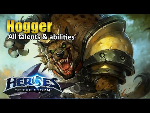 Hogger all talents and abilities (with 2 fun builds.)