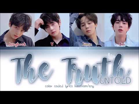 BTS – The Truth Untold (Han/Rom/Eng) Color Coded Lyrics