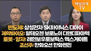 [투자의 눈] 삼성전자 SK하이닉스 디아이 / 알테오젠 보로노이 디앤디파마텍 / 레인보우로보틱스 엑스게이트 / 한화오션 한화엔진 / 이권희 대표, 손열호 팀장 / 매일경제TV