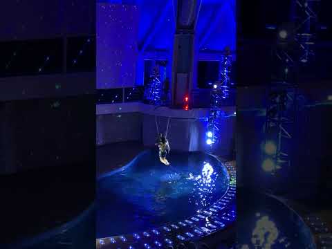 #shorts Royal Caribbean Utopia of the Seas, AquaTheater Show - Aqua 80 Too, "Flying" Act