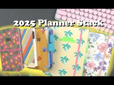 My 2025 Planner Stack