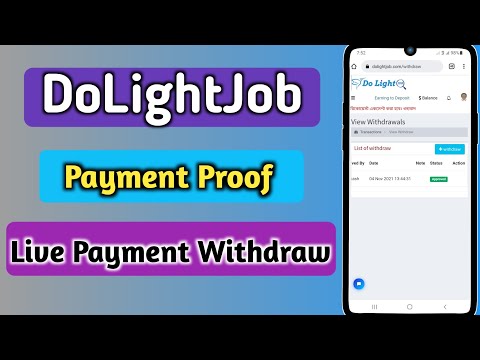 Dolightjob Payment Proof | Dolightjob Live Payment Withdraw |