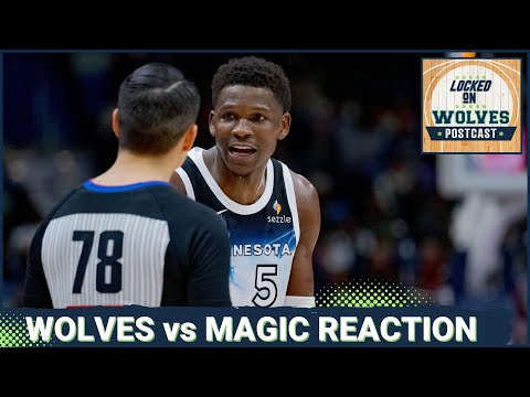 WOLVES POSTCAST: T-Wolves Cruise Past Orlando Magic For Third Victory In A Row, 104-89