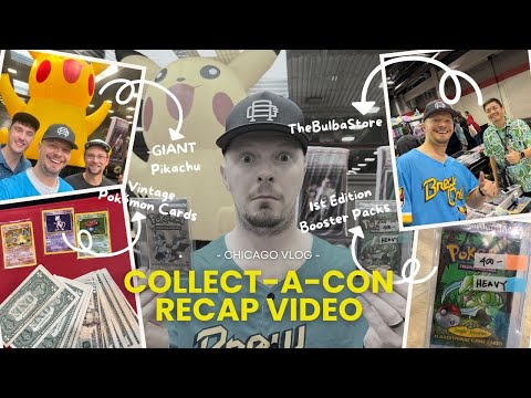 Chicago Collect-a-Con Recap (1st Edition HEAVY Pack Openings!!!)