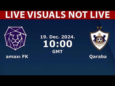 ⚽ Shamakhi FK vs Qarabag LIVE | Azerbaijan Premier League