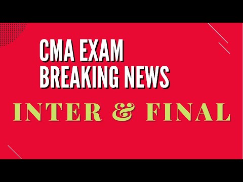 Cma exam notification